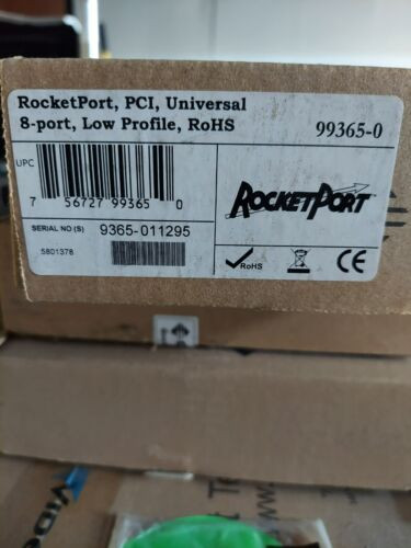Rocketport Pci Universal 8 Port Low Profile Rohs - SPW Industrial