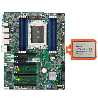 Thripper Tyan Tomcat Ex S8020 X399 Motherboard Amd Ryzen Thripper 1920X 3.50Ghz ...