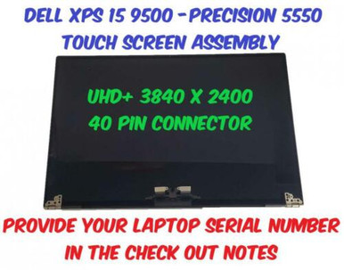 Dell Precision 5550/XPS 9500 15.6 FHD Non-Touchscreen Display Complet Dell Precision 5550/XPS 9500 15.6 FHD Non-Touchscreen Display Complet