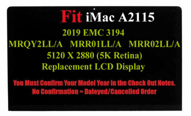 Écran LCD 5K Retina Pour IMac A2115 Mi-2020 – Neuf, Verre Inclus, Compatible Apple