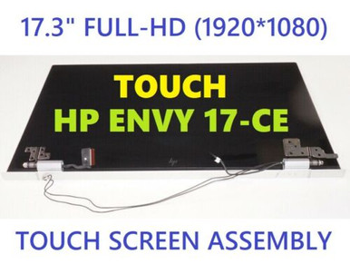 Schermo LCD 17.3 Pollici 144Hz Per HP Envy 17-ce0xxx, 17-ce1xxx, 17t-ce, IPS Full HD, 40 Pin