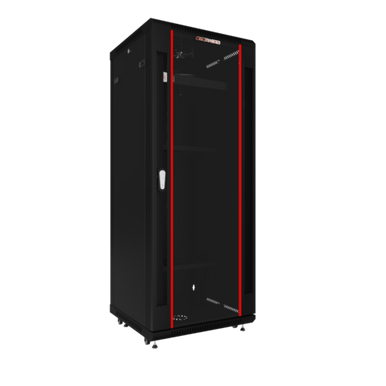 27U It Rack 24 Inch Depth Server Cabinet Data Network Enclosure With ...