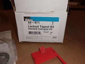 Ideal # 44-971 Lockout/Tagout Kit - Standard Contractor Kit New - SPW ...