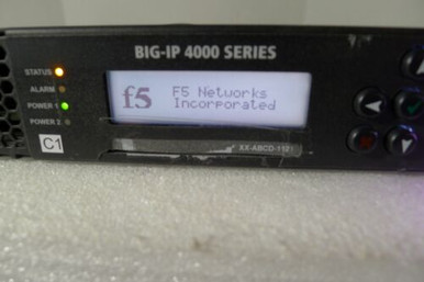 F5 Big-Ip 4000 Traffic Manager And Load Balance- - SPW Industrial