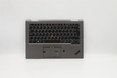 Clavier Repose-main Lenovo Yoga X1 3rd Gen – Argent, Danois, Rétroéclairé (Neuf)