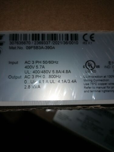 09.F5.C1B-3A0A | Variateur de vitesse | KEB | SEI 09.F5.C1B-3A0A | Variateur de vitesse | KEB | SEI