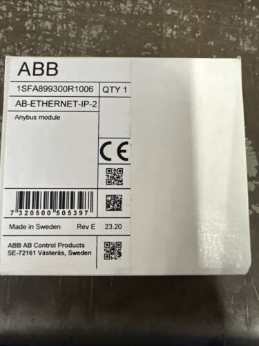 Shop Abb 1Sfa899300R1006 Ab-Ethernet-Ip-2 Plug In Anybus Module backed ...