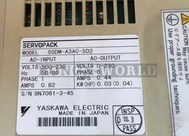 JESS | Repair YASKAWA YASKAWA SERVOPACK SGDM-A3AC-SD2 In Malaysia Singapore Thailand Indonesia 2 JESS | Repair YASKAWA YASKAWA SERVOPACK SGDM-A3AC-SD2 In Malaysia Singapore Thailand Indonesia 2