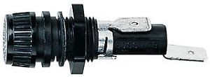 Cooper Bussmann Fuse Holder, Panel Mount - 6.3mm X 32mm, 15A, 250V AC, Quick Connect Terminals