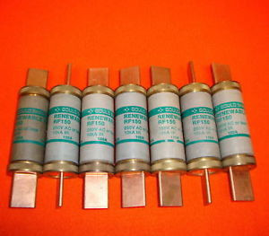 7 Gould Shawmut Fuse RF150 Amp Renewable 250 Volt RF-150 FRN-150 - SPW ...