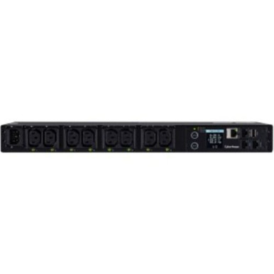 Cyberpower Pdu41004 1U Rack-Mount 8-Outlet Switched Pdu Power ...