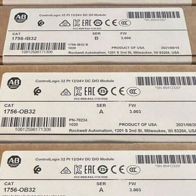 Allen-Bradley 1756-Ob32 Ser A Controllogix 32 Point D/O Module New ...