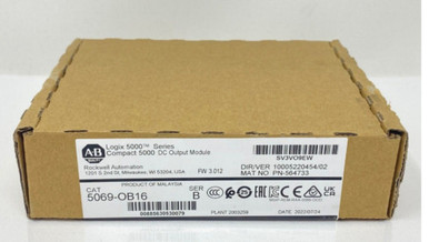 New Factory Sealed Ab 5069-Ob16 / B Compact 5000 Dc Output Module ...