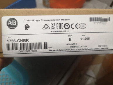 New Allen-Bradley 1756-Cnbr Ser E Controlnet Redundant Bridge Module ...