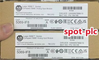 New Factory Sealed Allen-Bradley 5069-IF8 Compact 5000 Analog Input Module