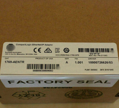 Ab 1769-Aentr Ser A Compactlogix Ethernet/Ip Adapter 1769Aentr/A - SPW ...