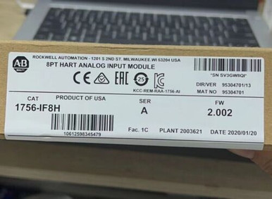 New 1756-If8H Controllogix Hart Analog Input Module - SPW Industrial