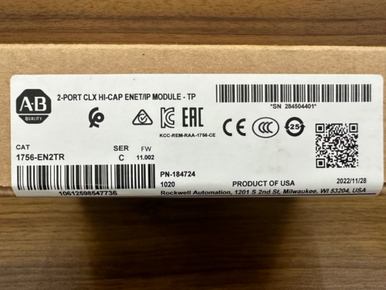 New Allen Bradley 1756-En2Tr Ser C 2-Port Clx Controllogix Ethernet/Ip ...