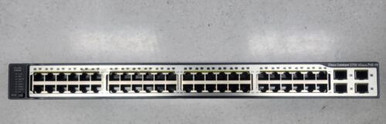 Cisco Catalyst Ws-C3750V2-48Ps-E V08 48 Port Poe Network Switch (In05-134)
