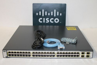 Cisco Catalyst Ws-C3750G-48Ps-E 48-Ports Rack Switch Stackable 3750G Poe-48