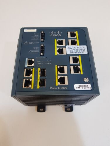 Switch Industriel Cisco IE-3000-8TC - 8 Ports - Grade C - Occasion Fonctionnel - Garantie 6 Mois