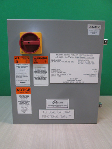 New Dematic D7904-00785 ASI Dual Gateway Bihl Wiedemann BWU3544 AS-I, x2