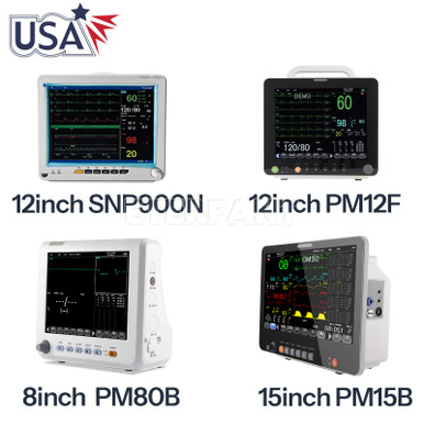 New Patient Monitor ICU CCU Vital Sign For Hospital ECG NIBP RESP TEMP ...