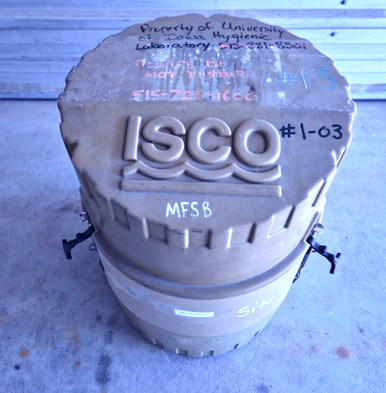 Teledyne Isco 6712 Portable Sampler Water Machine Controller, ABS Case