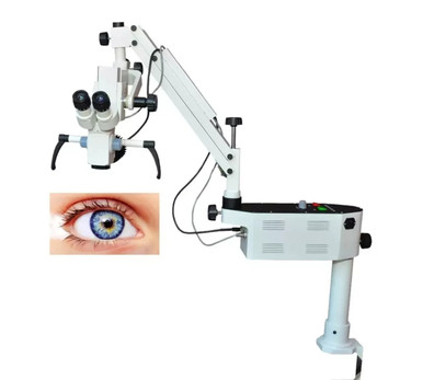 New 3 STEP ( 5X 10X 20X ) OPHTHALMIC EYE SURGICAL MICROSCOPE SURGICAL