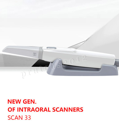 New Dental Intra-oral 3D Scanner - Scan 33 with Scanning Software