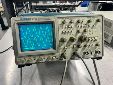 Tektronix 2445 Oscilloscope W/ Nist Traceable Calibration & Warranty