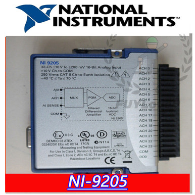 Used National Instruments Ni-9205 Cdaq Analog Input Module, 32 Channels ...