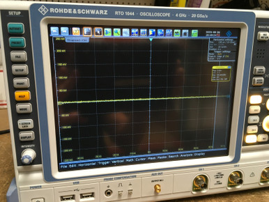 Rohde & Schwarz Rto1044 4 Ghz, 4 Channel, 20 Gsa/S Digital Oscilloscope