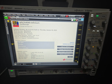 Keysight Msos404A High-Definition Oscilloscope 4 Ghz, 20Gsa/S (0121)