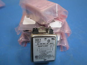 6 Corcom 3EX1 F7327 3A 120 VAC 50-60HZ EMI Filter - SPW Industrial
