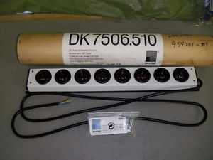 Rittal DK7506-510 Power Socket Strip 8-Way with Earthing Pins - SPW ...