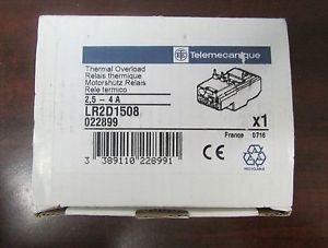ONE NEW IN BOX FITS LR2 D1308 THERMAL OVERLOAD Relay 2.5-4A 