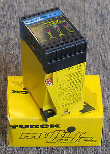 Turck Multisafe MS14-33ExO-R Switching Amplifier Relay MS 14-33 EXO-R 120V