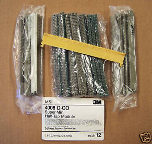 3M 4008 D/Co Super Mini Half-Tap Module 1 Case Of 120 - SPW Industrial