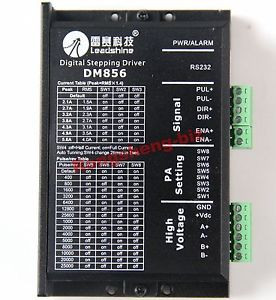 80VDC 0.5A to 5.6A 2/4-phase motors Leadshine DM856 Stepper Motor Driver