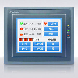 5.7 inch HMI touch Screen Samkoon SA-5.7C with programming cable and ...
