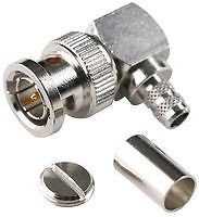 Amphenol Connex 112596 Rf/Coaxial, Bnc Plug, R/A, 50 Ohm, Crimp - SPW ...