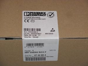 Phoenix Contact IBS VME 6H SC/I-T Interbus scanner master card 2722852