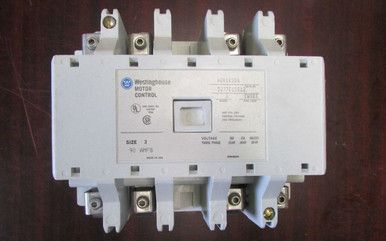WESTINGHOUSE Size 3 A200 Contactor 3 Pole 110/120V A201K3CA