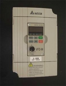 VFD022M43B 3ph 380V to 3ph 0~480V 5A 400Hz VFD-M 2.2kW 3HP Inverter VFD ...