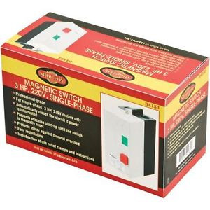 D4153 Rocker Switch Brand New Shop Fox D4153 3 Hp Magnetic Switch Single Phase-220 Volt ...