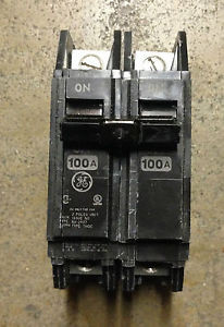 General Electric GE THQC21100WL Circuit Breaker - 2-Pole, 100 Amp, 120/240V