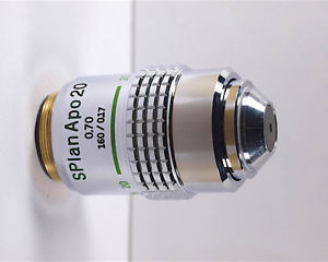 Obiettivo Per Microscopio Olympus SPlan APO 20x/0.70 - TL 160mm, Usato Dal Giappone