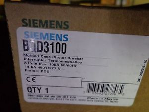 New Siemens Bqd3100 100A 3P - SPW Industrial