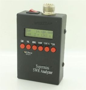 SARK-100 Mini60 HF ANT SWR Antenna Analyzer Meter 1-60Mhz For Ham Radio
